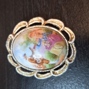 Courting Couple Pendant